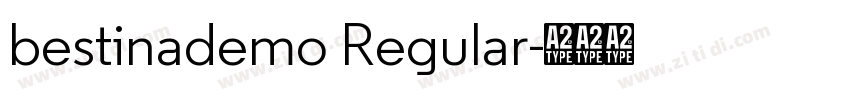 bestinademo Regular字体转换